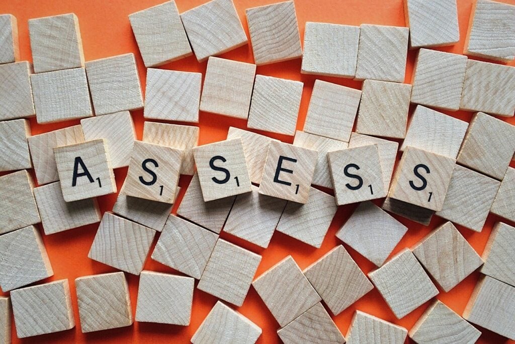 a pile of wooden blocks with letters on them