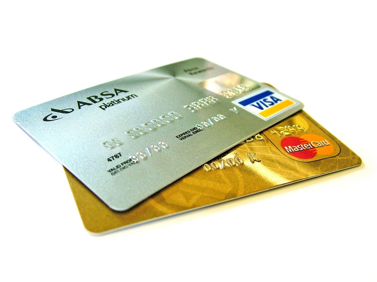 a close-up of a credit card